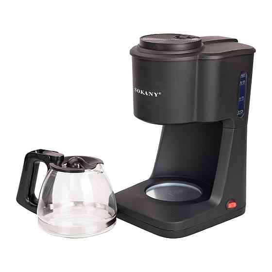 Кофеварка капельная Sokany с подогревом кофейника 600 мл SK-124 Киев