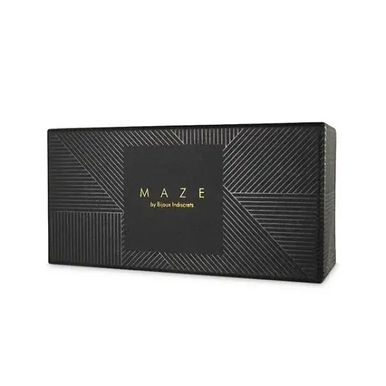 Чокер Bijoux Indiscrets MAZE - Wide Chocker Black Львов