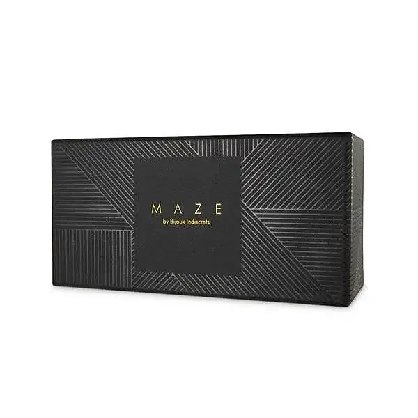 Чокер Bijoux Indiscrets MAZE – Wide Chocker Black Львів - фото 4
