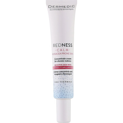 Крем для лица Dermedic Redness Calm Крем-концентрат для кожи с куперозом 40 мл (5901643176501) Винница - изображение 2
