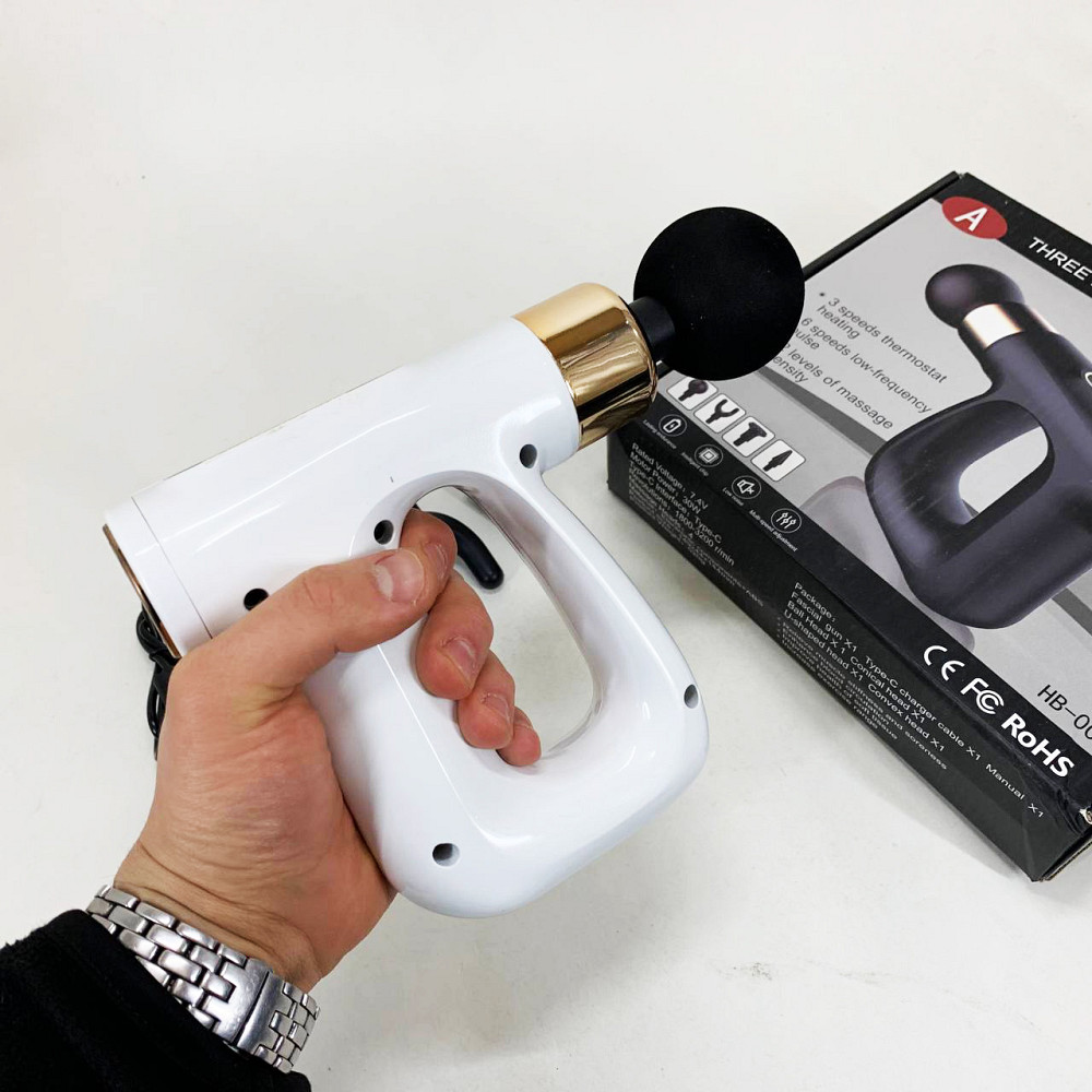 Масажер для ніг проти целюліту, Масажери для тіла в домашніх умовах Домашній масажер спини і шиї HQ-33 Львів - фото 2