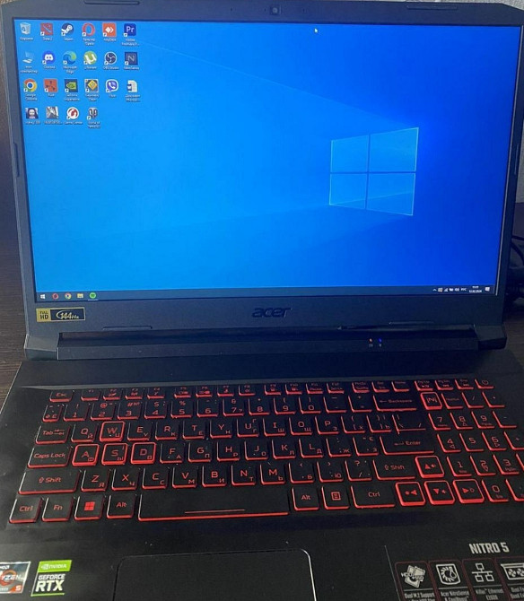 Ноутбук Ігровий: ASER NITRO 5 AN517-41-R11E Black. Київ - фото 7