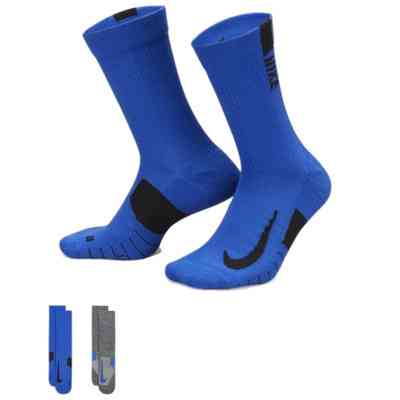 Шкарпетки Nike U NK MLTPLIER CRW 2PR - 144 SX7557-937 34-38 2 пари Синій/Сірий (196153841352) Вінниця