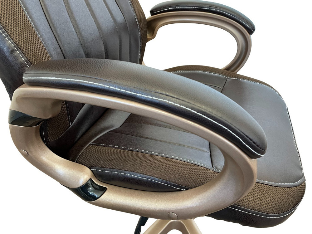 Офісне крісло керівника Tehforward Lexus Anyfix Коричневий Дніпро - фото 5