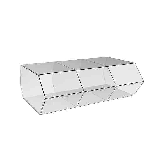 Диспенсер EKOSTAR для мармеладів, снеків, горіхів 3 комірки Київ