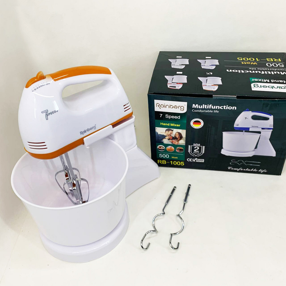 Міксер для приготування тортів і кремів, Міксер для тіста на пироги Кращий ручний FE-97 Івано-Франківськ - фото 3