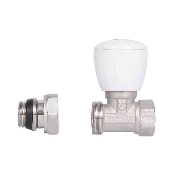 Кран радіаторний Thermo Alliance Standart Powerful 1/2" ВЗ з антипротіканням прямий SF230W15 SF230W15 Київ