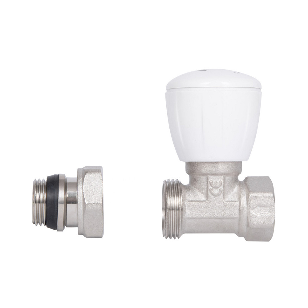 Кран радіаторний Thermo Alliance Standart Powerful 1/2" ВЗ з антипротіканням прямий SF230W15 SF230W15 Київ - фото 5