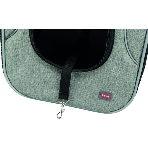Рюкзак-переноска Trixie Savina для собак фронтальный полиэстер черный/серый до 10 кг 30х33х26 см Киев - изображение 11