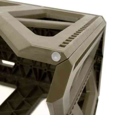 Стілець складаний Tribe Camp Chair High пластиковий Olive (T-EF-0002-olive) Вінниця