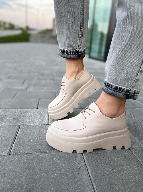 Nivelle Туфлі жіночі NIVELLE 2138/Соня-6 латте (весна-осінь, шкіра натуральна) (4807) Коломия - фото 1