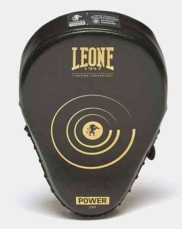 Лапи боксерські Leone Power Line Black Чорні Тренувальні лапи для боксу MMA кікбоксингу пара Київ