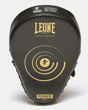 Лапи боксерські Leone Power Line Black Чорні Тренувальні лапи для боксу MMA кікбоксингу пара Київ - фото 3