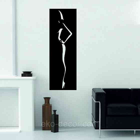 Декоративне настінне Панно «Силует жінки», Декор на стіну Київ