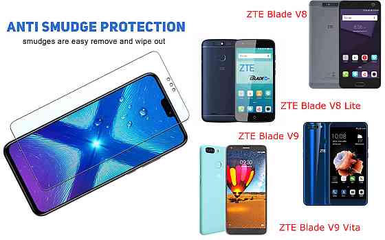 Защитное стекло NeoGlass для ZTE Blade V8, V8 Lite, V9, V9 Vita – ультрапрозрачное и устойчивое Киев
