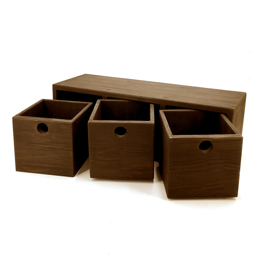 Органайзер для косметики "Батільда 20" капучино Миколаїв - фото 3