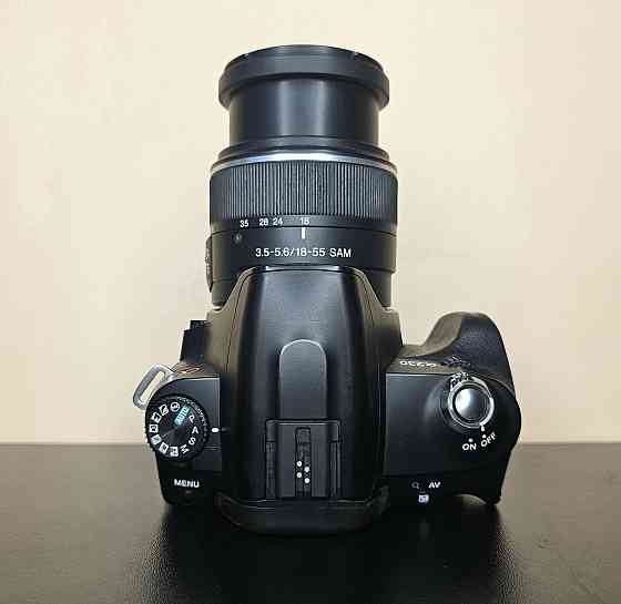 Дзеркальний фотоапарат Sony Alpha DSLR A55 + kit об'єктив 18-55 мм + 64gb + сумка Клевань