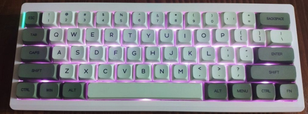 Кастомная GMK61. Беспроводная игровая механическая RGB хотсвапная клавиатура. Харьков - изображение 1