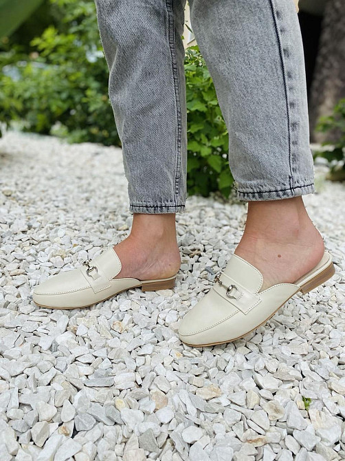 Milanti Шльопанці жіночі Milanti 101/35 бежеві (літо, шкіра натуральна) (4663) Коломия - фото 9