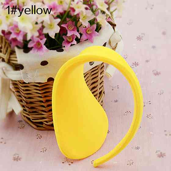 Труси без лямок жіночі універсальний жовтий Київ