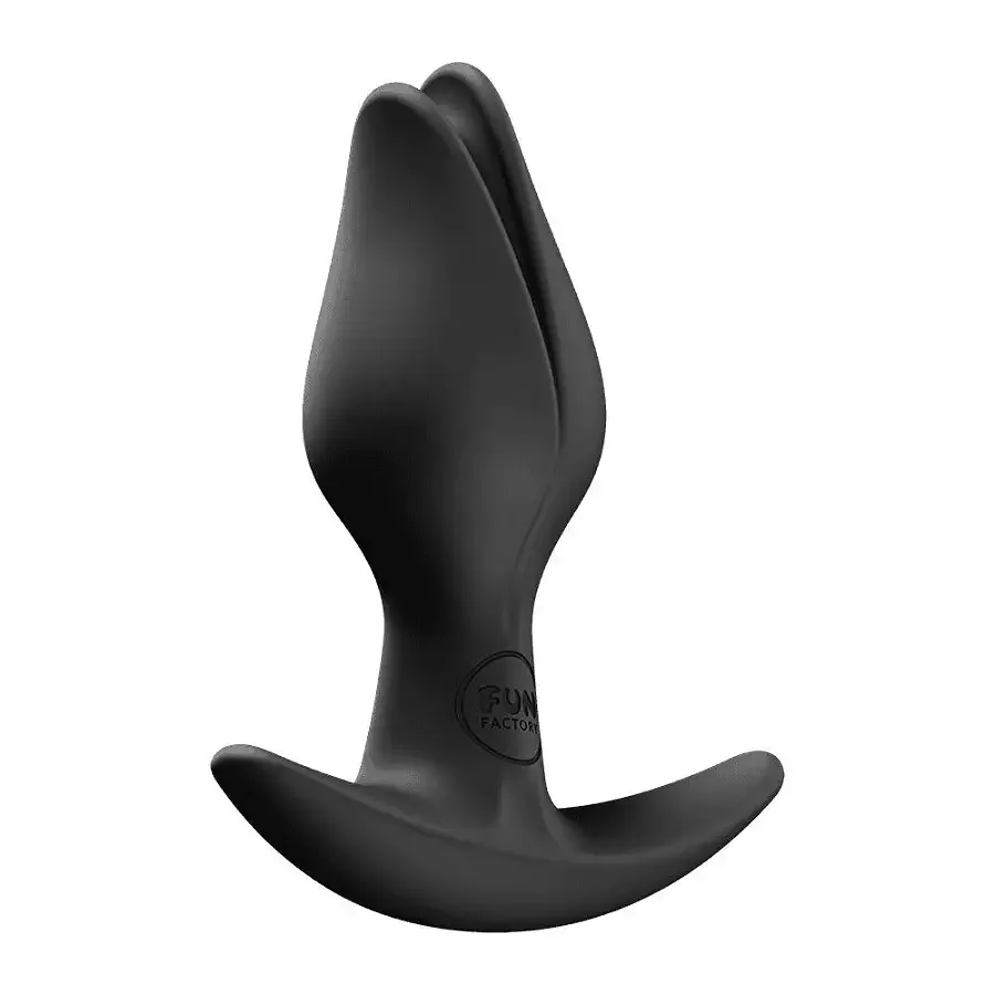 Анальная пробка Fun Factory BOOTIE FEM Black, в виде бутона, диаметр 2,9 см, тонкий ограничитель Львов - изображение 2