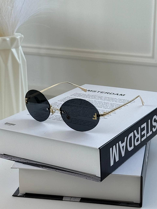 Очки женские. Fendi🔥  с металлической оправой на среднее лицо MasterSem Киев - изображение 6