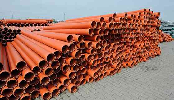 Труба ПВХ 110/3,2 мм для зовнішньої каналізації з разтрубом Киев