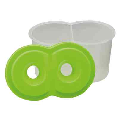 Стакан-непроливайка ZiBi с двумя отверстиями, салатовый (ZB.6901-15) Винница