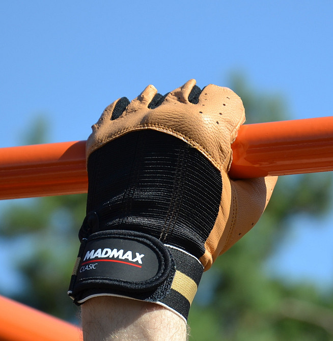 Рукавички для фітнесу MadMax MFG-248 Clasic Brown XL Луцьк - фото 5