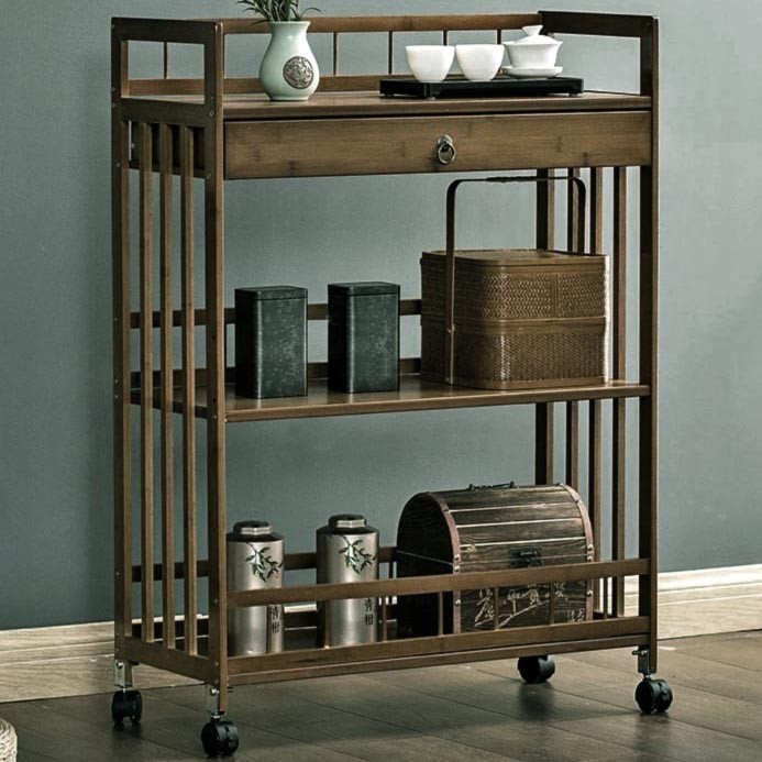 Сервірувальний столик "Рібел 95х68" капучино Миколаїв - фото 1