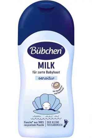Молочко дитяче для чутливої шкіри Bubchen для новонароджених з пантенолом 200 мл Кривий Ріг