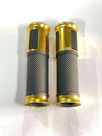 Ручки керма з алюмінію. відбійником (жовті)  GJCT Київ