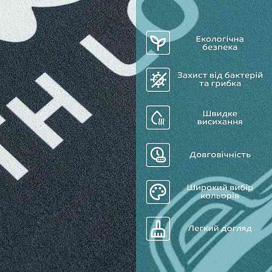 Вологопоглинаючий килимок для підлоги Київ