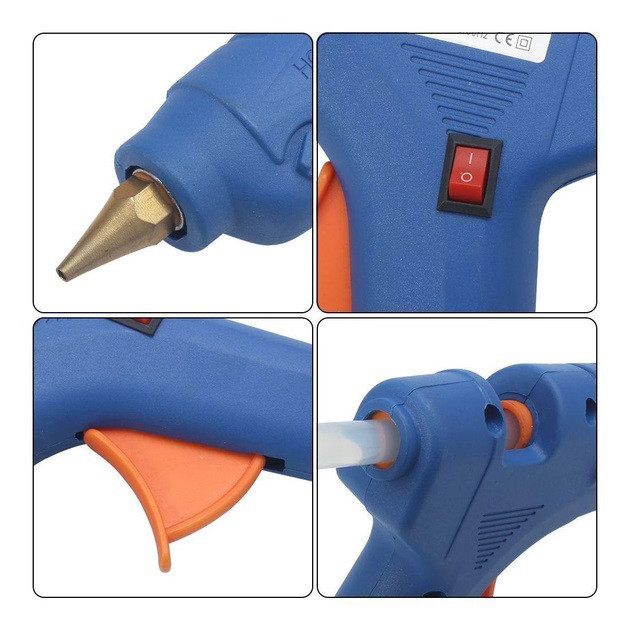 Клейовий пістолет з вимикачем Xunlei XL-F60 60W для стрижня KD-618 11,5 мм Київ - фото 1