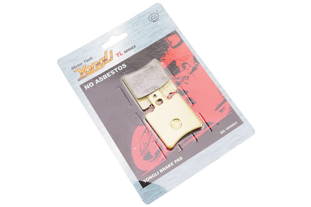 Гальмівні колодки (дискові) Yamaha JOG; KEEWAY- Goccia 50; HONDA SFX 50 / SZX 50 / SH 100 / SGX 50; MALAGUTI Ciak 50; APRILIA Scarabeo 50 / SR 50 / SR Київ - фото 1