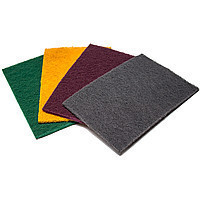 Скотч-брайт полотно 160x230 P600 Сірий Полтава - фото 1