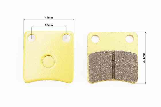 Гальмівні колодки (дискові) Honda DI050 / Tact 50; DAELIM GZ50; SYM- Orbit 50; KYMCO- MXU 400 к-кт 2шт Київ