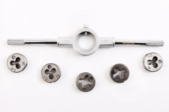 Набір плашок Intertool (6 ед.) M4-М10 Вінниця