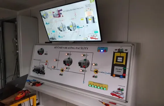 Устаткування для плавлення бітуму з біг-бег потужність до 10 т/год, Вafalt, Туреччина Київ