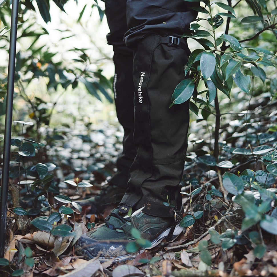 Захисні водонепроникні бахіли Naturehike CNK2450DS011, розмір L, чорні Київ - фото 8