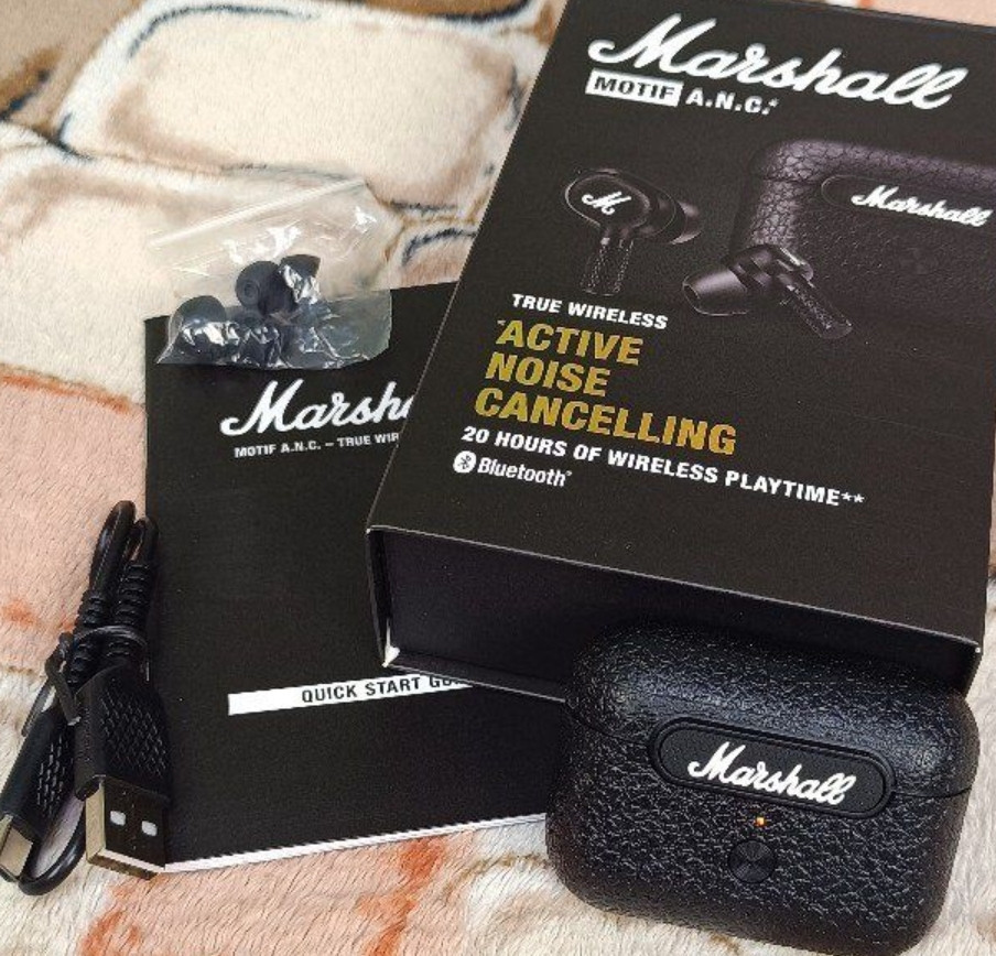 Бездротові навушники Marshall Motif ANC вакумні наушники маршал мотіф. Киев - изображение 1