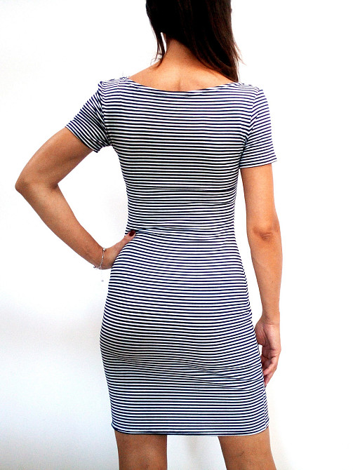 Жіноче літнє пляжне плаття в смужку p. M (46) Київ - фото 2