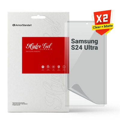 Пленка защитная Armorstandart Kit Clear + Matte Samsung S24 Ultra (ARM80707) Винница - изображение 1