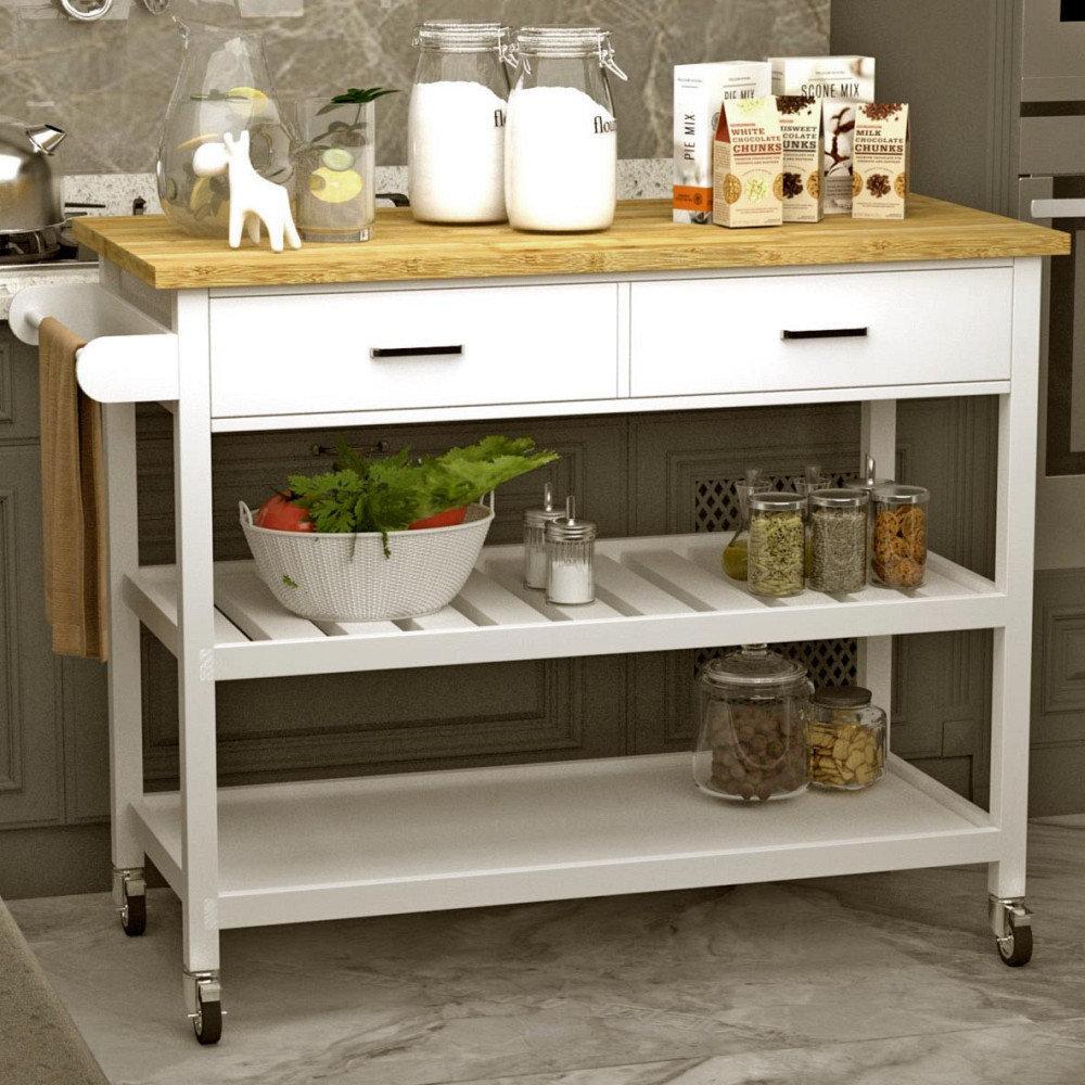 Стіл-візок "Смирна" зефір-сієна Миколаїв - фото 1