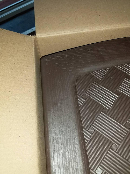 Комод пластиковый 2 яруса коричневый R-Plastic 