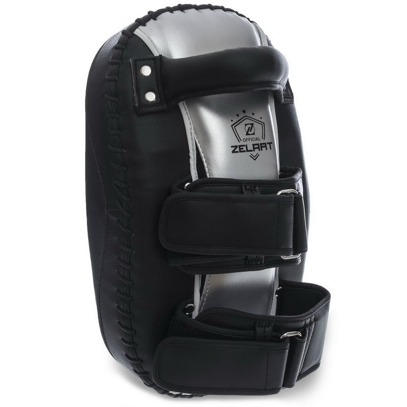 Пады для тайского бокса Тай-пэды ZELART BO-1352 размер 33x19x11 см чёрный Киев - изображение 3