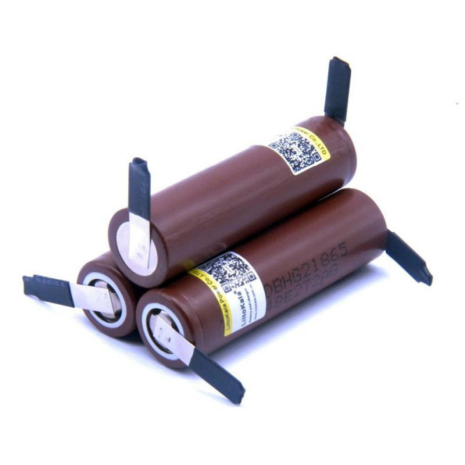 Аккумулятор 18650 HG2 3000mAh 3.7V 20А под пайку Винница - изображение 7