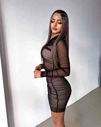 Жіноча стильна святкова міні-сукня   трикотаж масло + сітка стрейч Одеса