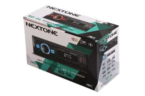 Автомагнітола Nextone ND-04 RGB RGB BT/USB+USB Charge/MicroSD/ISO/дод. розєм /PDU/Car Live (без рад.) Вінниця