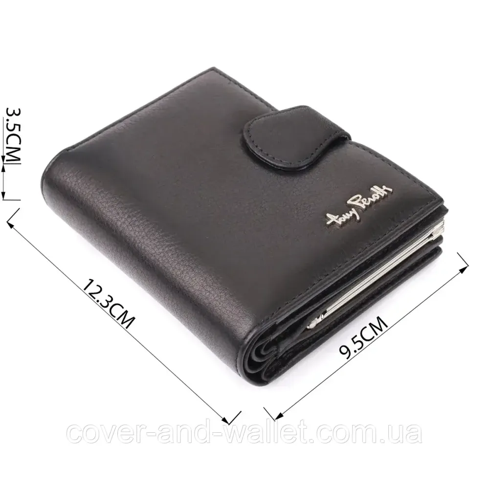 Вертикальний жіночий гаманець із натуральної шкіри середнього розміру Tony Perotti Contatto 2656 Київ - фото 3